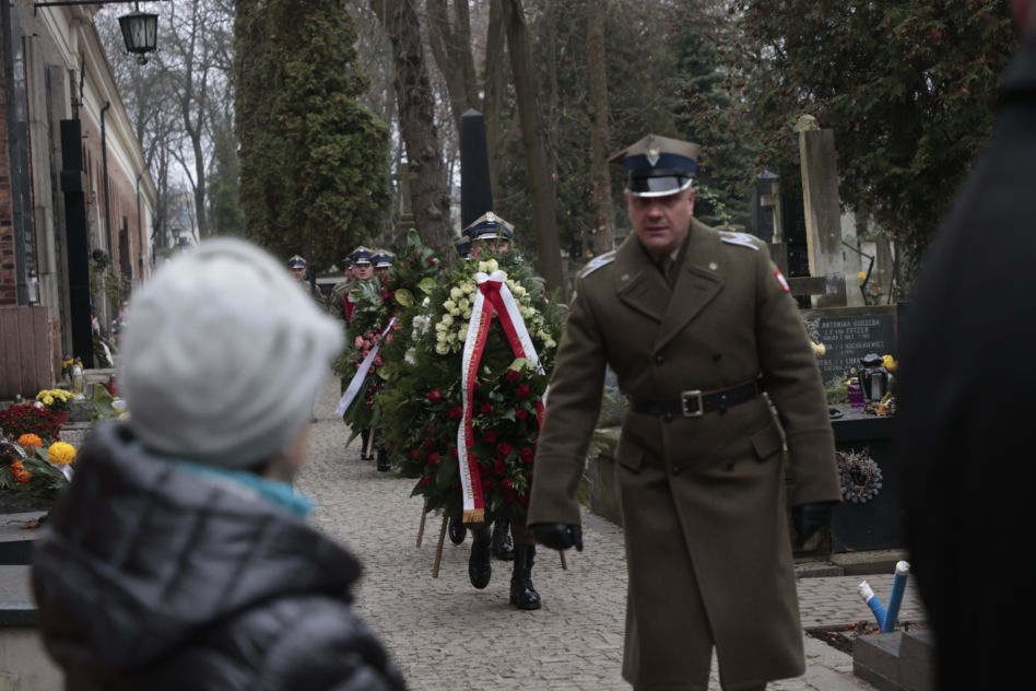 Pogrzeb Jerzy Połomski