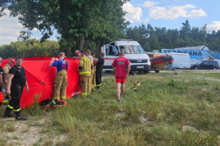 Tragedia nad Jeziorem Skrzyneckim w powiecie włocławskim!