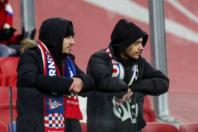 Górnik Zabrze - Pogoń Szczecin: Zdjęcia kibiców z meczu 22. kolejki PKO BP Ekstraklasy