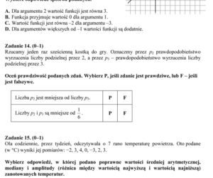 EGZAMIN GIMNAZJALNY 2014 MATEMATYKA ARKUSZE ODPOWIEDZI - OFICJALNE Z CKE