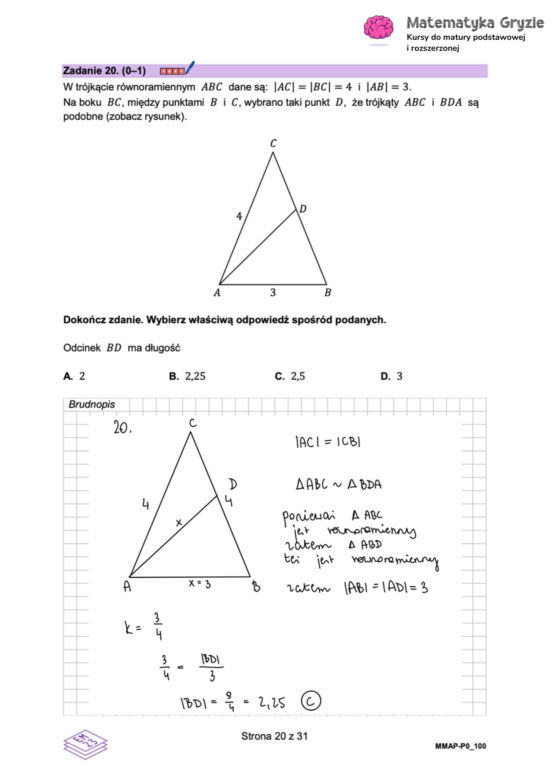 Matura 2025 - matematyka