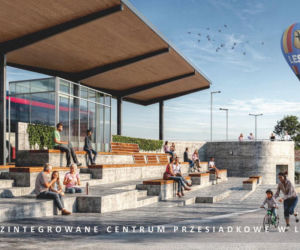 Centrum przesiadkowe przy Towarowej - wizualizacje