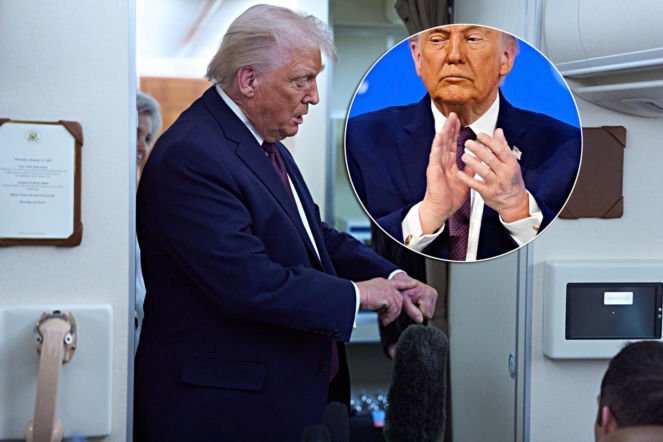 Tajemniczy znak na ręce Trumpa! Rzeczniczka tłumaczy