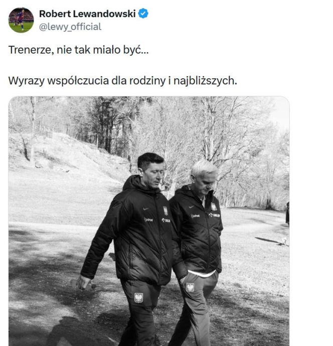 Nie żyje Jacek Magiera