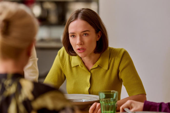 Na Wspólnej odc. 4133. Ania (Sonia Mietielica), Ewa (Ewa Gawryluk)