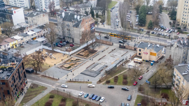 Centrum Lokalne Kamionek w Warszawie wiosną 2026 r.