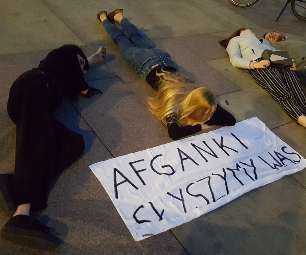 Bydgoszcz dla Afganistanu. Protest w centrum miasta