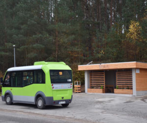 Wymój. Przystanek autobusowy przeszedł metamorfozę