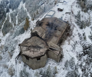 Kehlsteinhaus po pożarze 24 października 2026