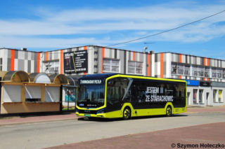 Elektryczny MAN na testach w Skarżysku-Kamiennej