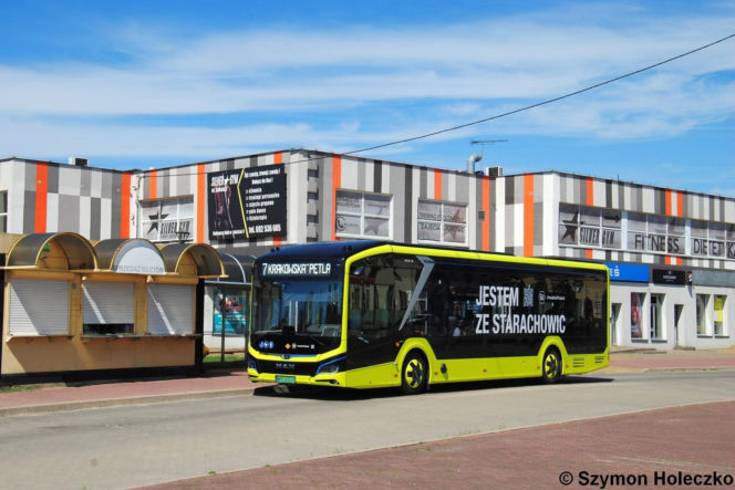Elektryczny MAN na testach w Skarżysku-Kamiennej