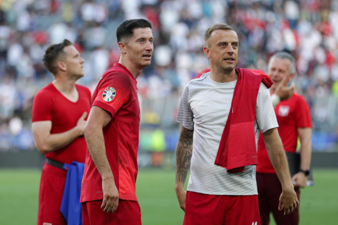 Grosicki i Lewandowski