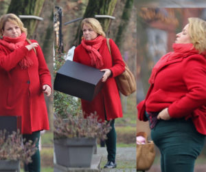 Bosacka zapomniała, że nie jest w domu? Poczuła się swobodnie