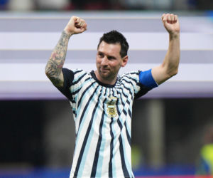 Leo Messi, mecz z Egiptem
