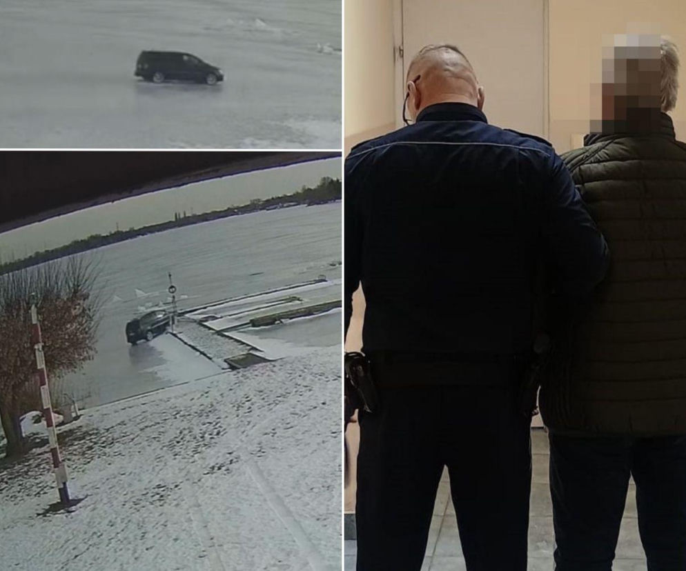 68-latek urządził rajd po lodzie. Finał zabawy będzie go słono kosztować