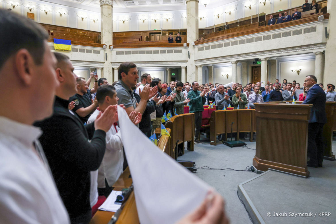  Andrzej Duda w Kijowie