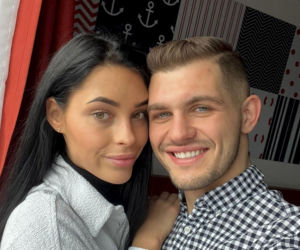 Karol Angielski z dziewczyną Lidią