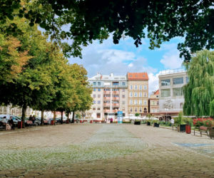 Plac Orła Białego w przeddzień rozpoczęcia przebudowy
