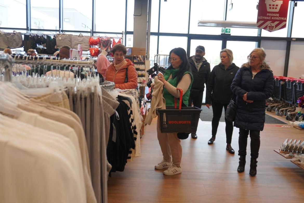 Tłumy na otwarciu Woolworth w Katowicach