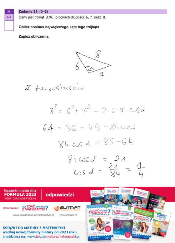 Matura próbna: matematyka 2023. Arkusze CKE + sugerowane odpowiedzi [29 września 2022]