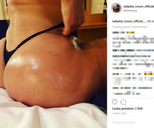 Natasha Crown ma największe pośladki na świecie?