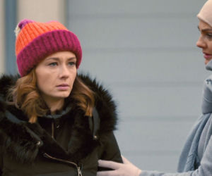 Przyjaciółki 11 sezon odcinek 129. Zuza (Anita Sokołowska), Inga (Małgorzata Socha)