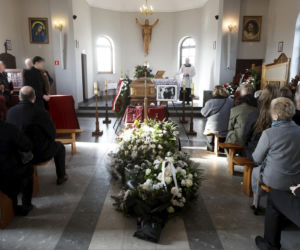 Pogrzeb fotoreportera Adama Chełstowskiego