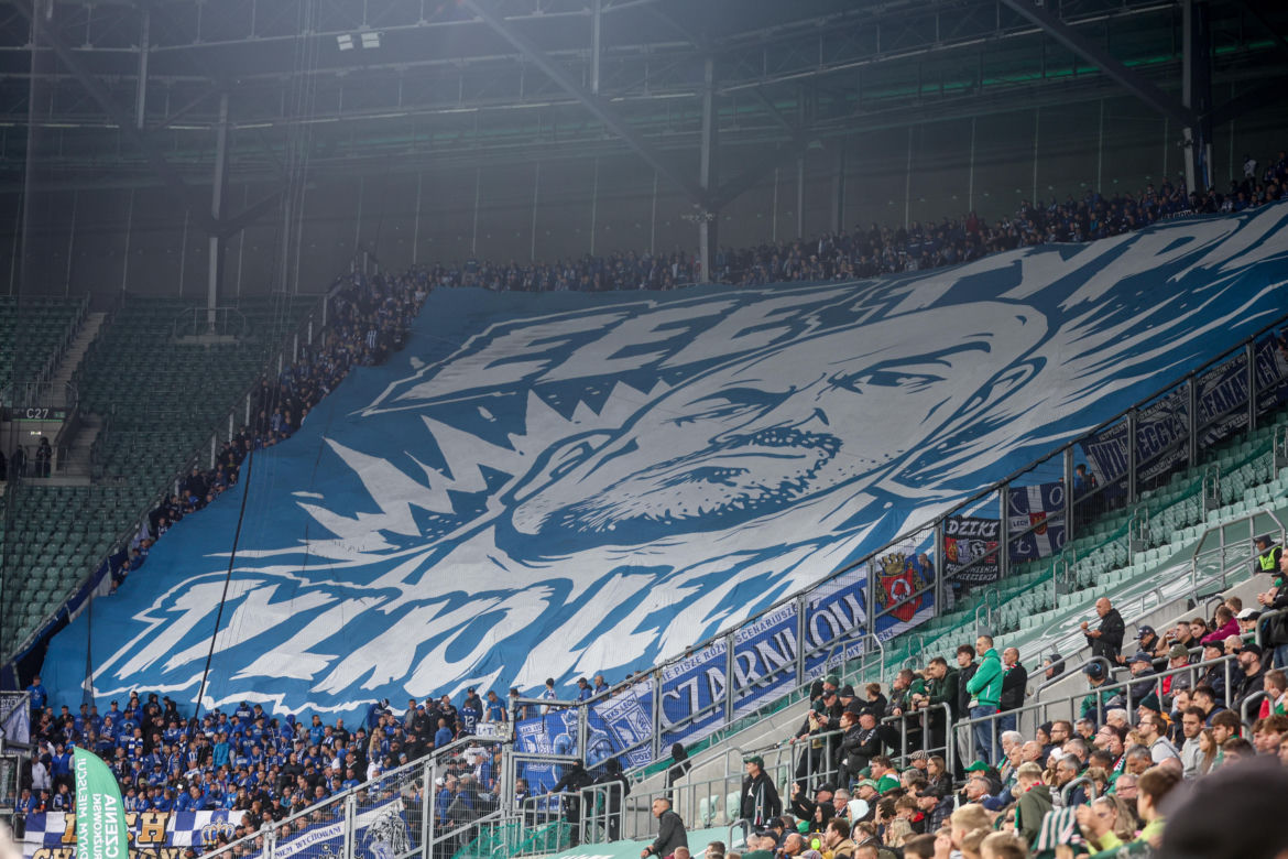 Śląsk Wrocław - Lech Poznań: Zdjęcia kibiców i zawodników z meczu 10. kolejki sezonu 2026/27 PKO BP Ekstraklasy