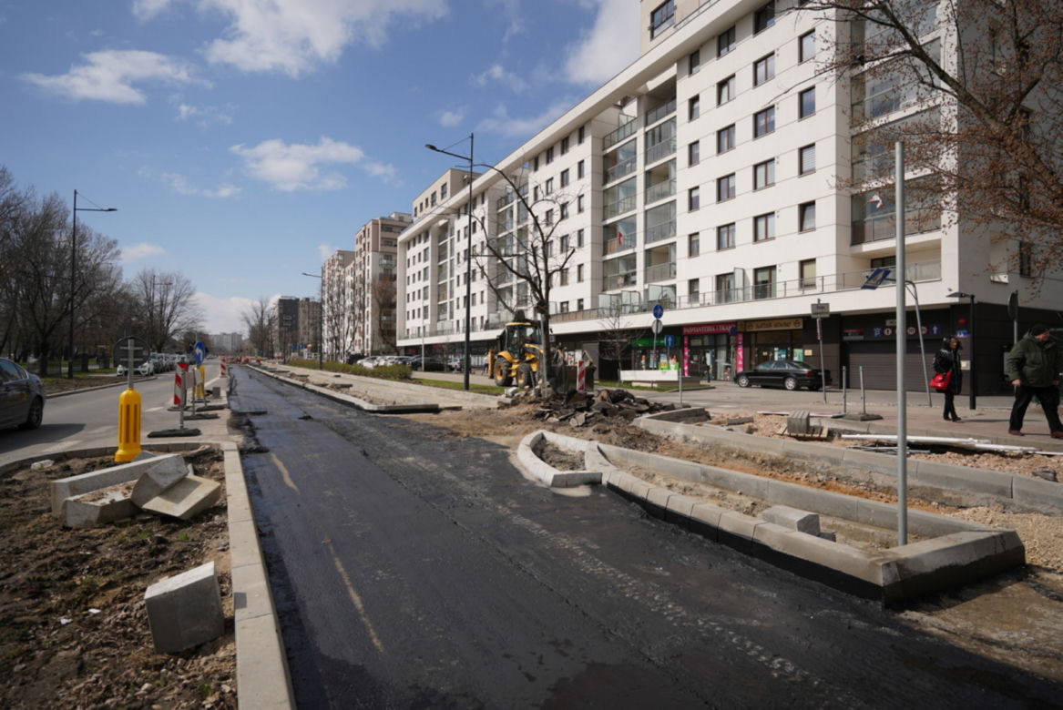 Remont ul. Sokratesa dobiega końca? Kiedy ulicą pojadą kierowcy?