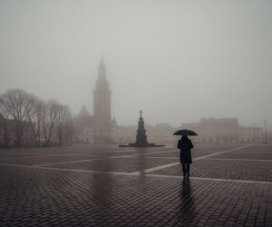 Bochnia w szarej tonacji. Grudzień znów zaskakuje brakiem śniegu!