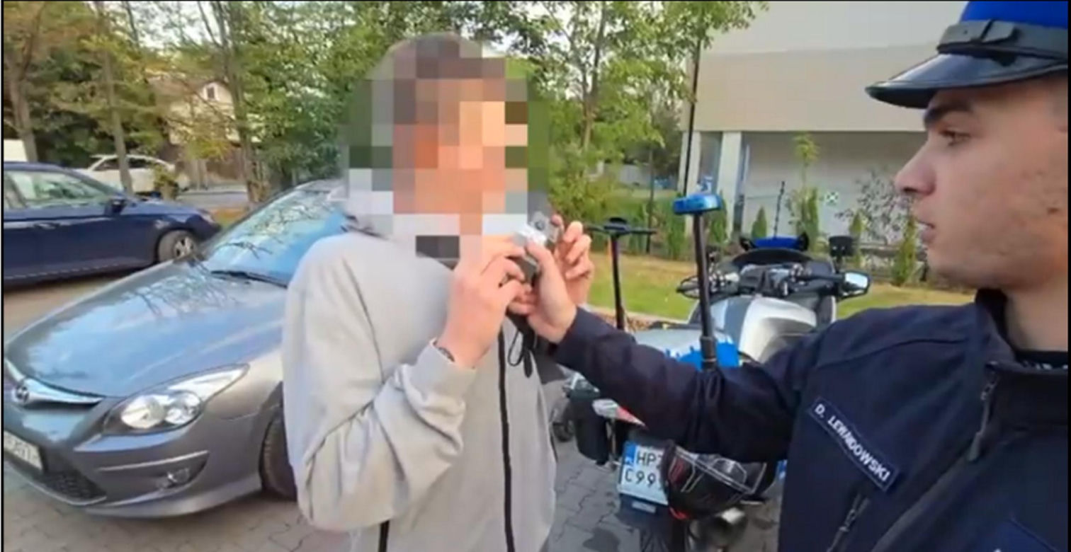 Sprawą 14-latka zajmie się sąd rodzinny. Szokujące nagranie policji