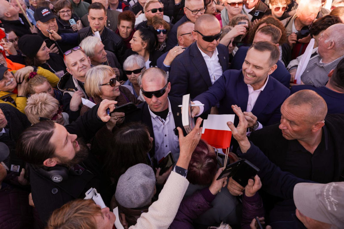 Tak Karol Nawrocki rozgrzewał się przed debatą prezydencką "Super Expressu"!