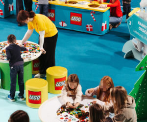 Iga Świątek bawiła się z dziećmi LEGO