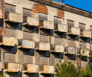 Opuszczone sanatorium wojskowe Wiarus w Ciechocinku