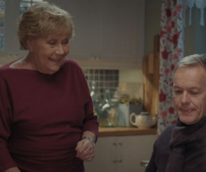 Walentynki z M jak miłość. Barbara (Teresa Lipowska), Stefan (Steffen Möller)