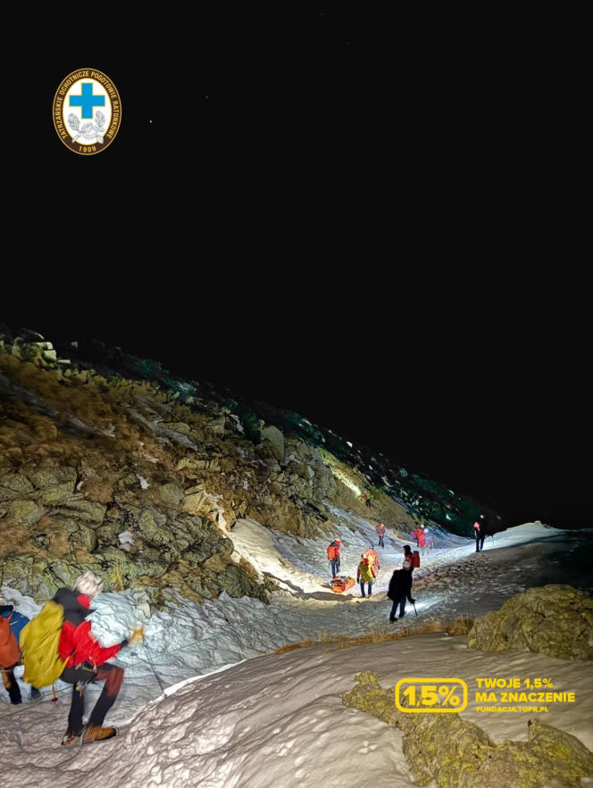 Turystka spadła z Koziego Wierchu w Tatrach