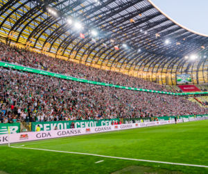 Kibice na meczu Lechia - Brøndby [ZDJĘCIA]