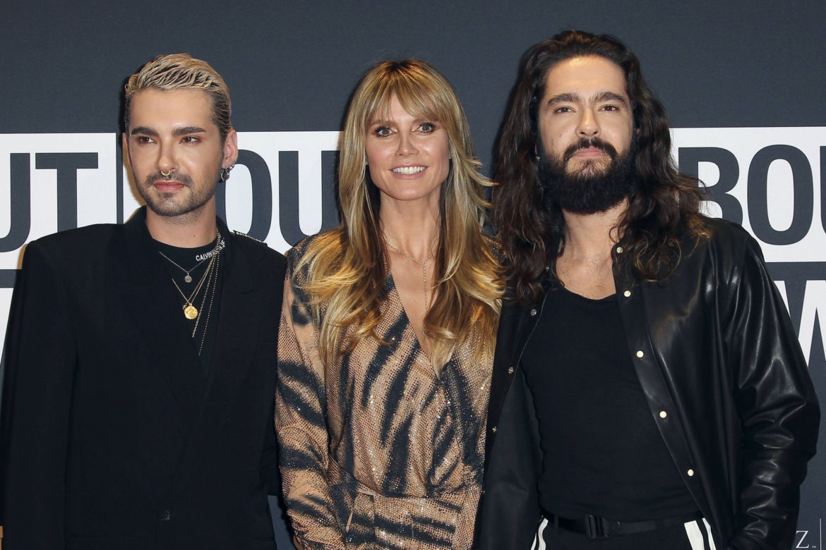 Bill Kaulitz i Tom Kaulitz, Heidi Klum