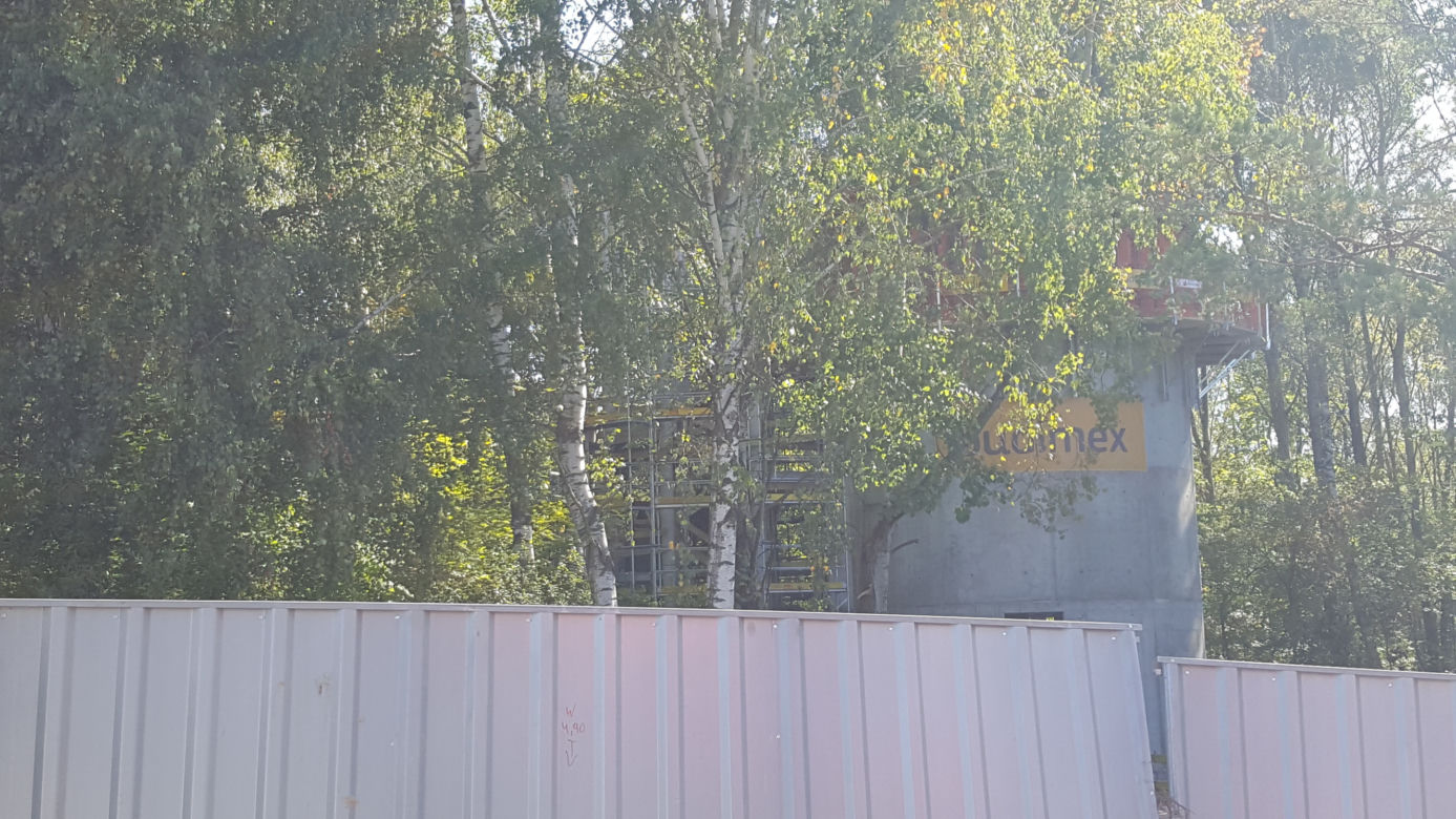 Białystok. Budowa biblioteki UwB i obserwatorium astronimicznego z planetarium