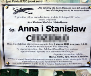 Zastrzelił żonę, zostali pochowani w jednym grobie