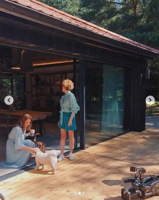 Dereszowska uciekła z Warszawy. Tak wygląda jej tajny azyl na Mazurach