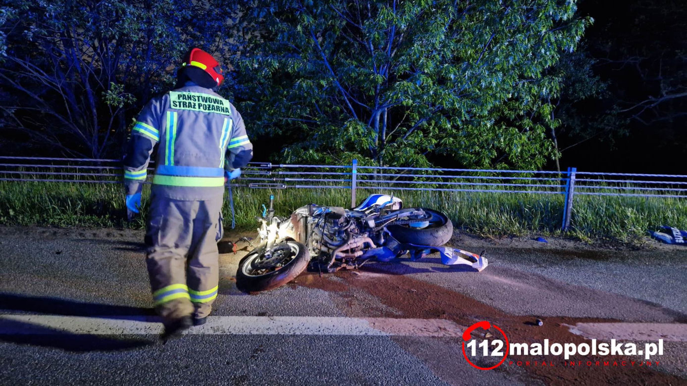 Brzesko. Motocyklista nie przeżył zderzenia z bmw. Miał tylko 21 lat 