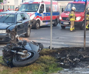 Tragedia w Ożarowie Mazowieckim. Motocyklista zginął na miejscu