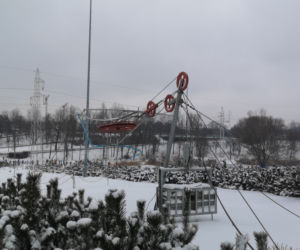 Zimowe szaleństwo na Górce Środulskiej w Sosnowcu