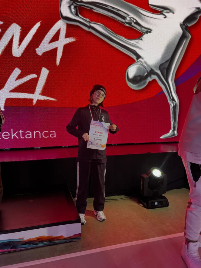 Sukces lubelskich tancerzy. LKS Breaking Dotsport z medalami