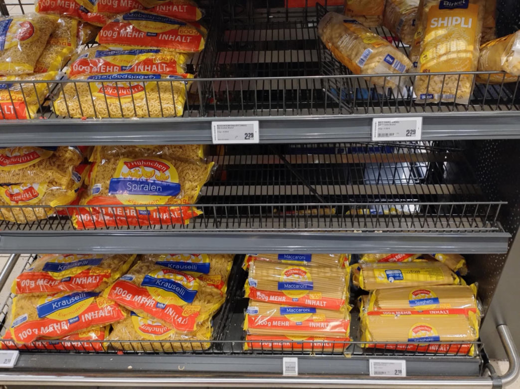 ceny produktów w marketach w Niemczech 