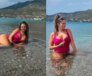 Maja Rutkowski zachwyca w różowym bikini. Fani porównują ją do syreny
