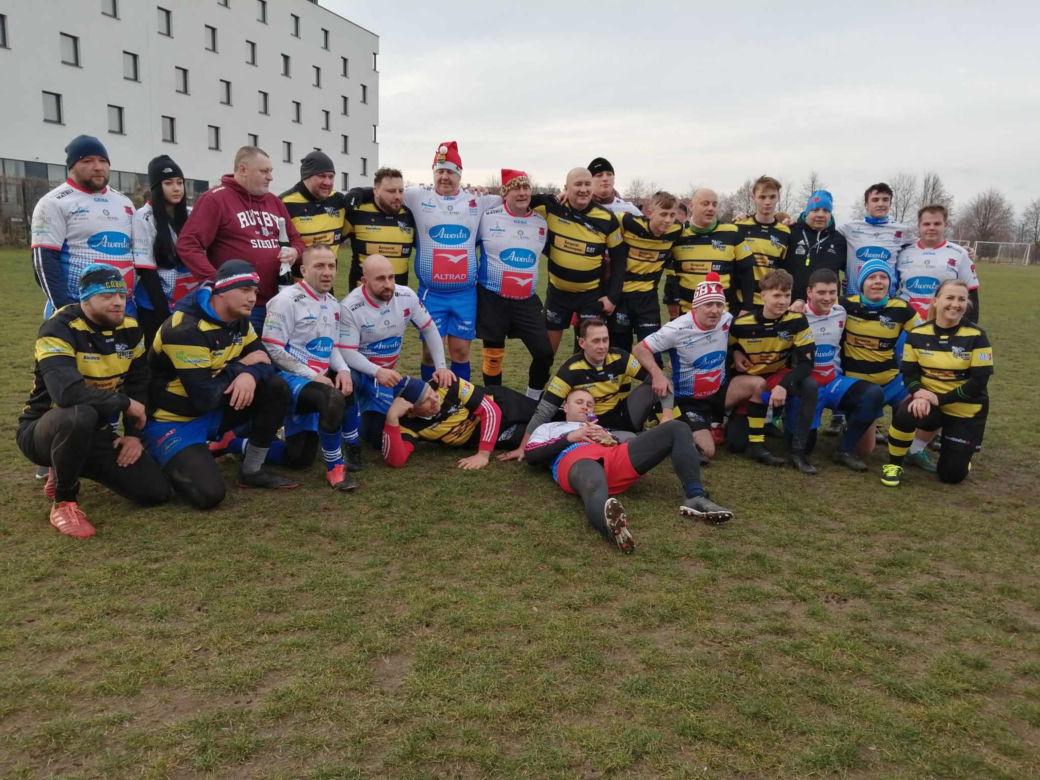 Noworoczny mecz rugby w Siedlcach 2025