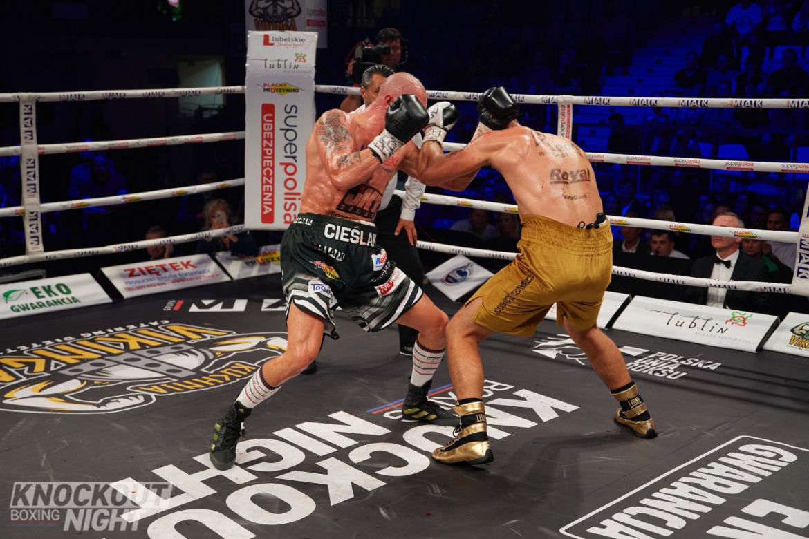 Michał Cieślak wygrał na Knockout Boxing Night 24