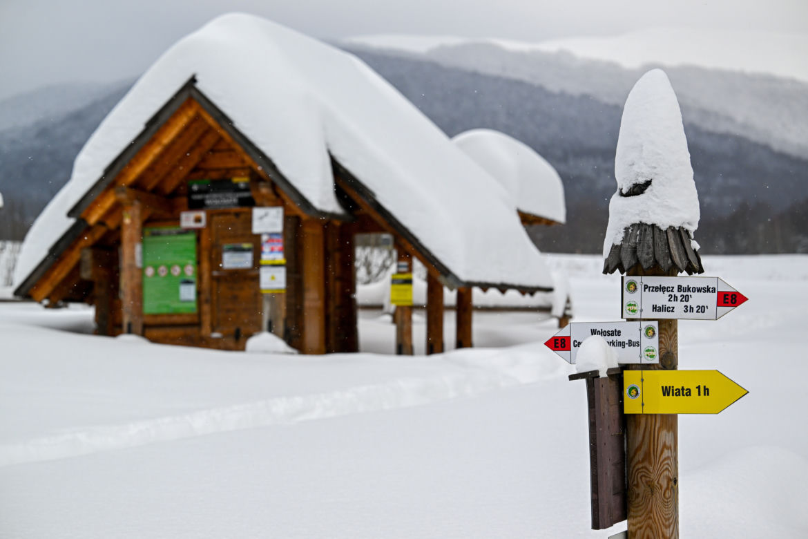 Bieszczady pod śniegiem